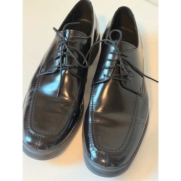 Cole Haan Mens Size 10 Air Stylar Split Ox Black Leather C10697 Dress Shoes main image 7